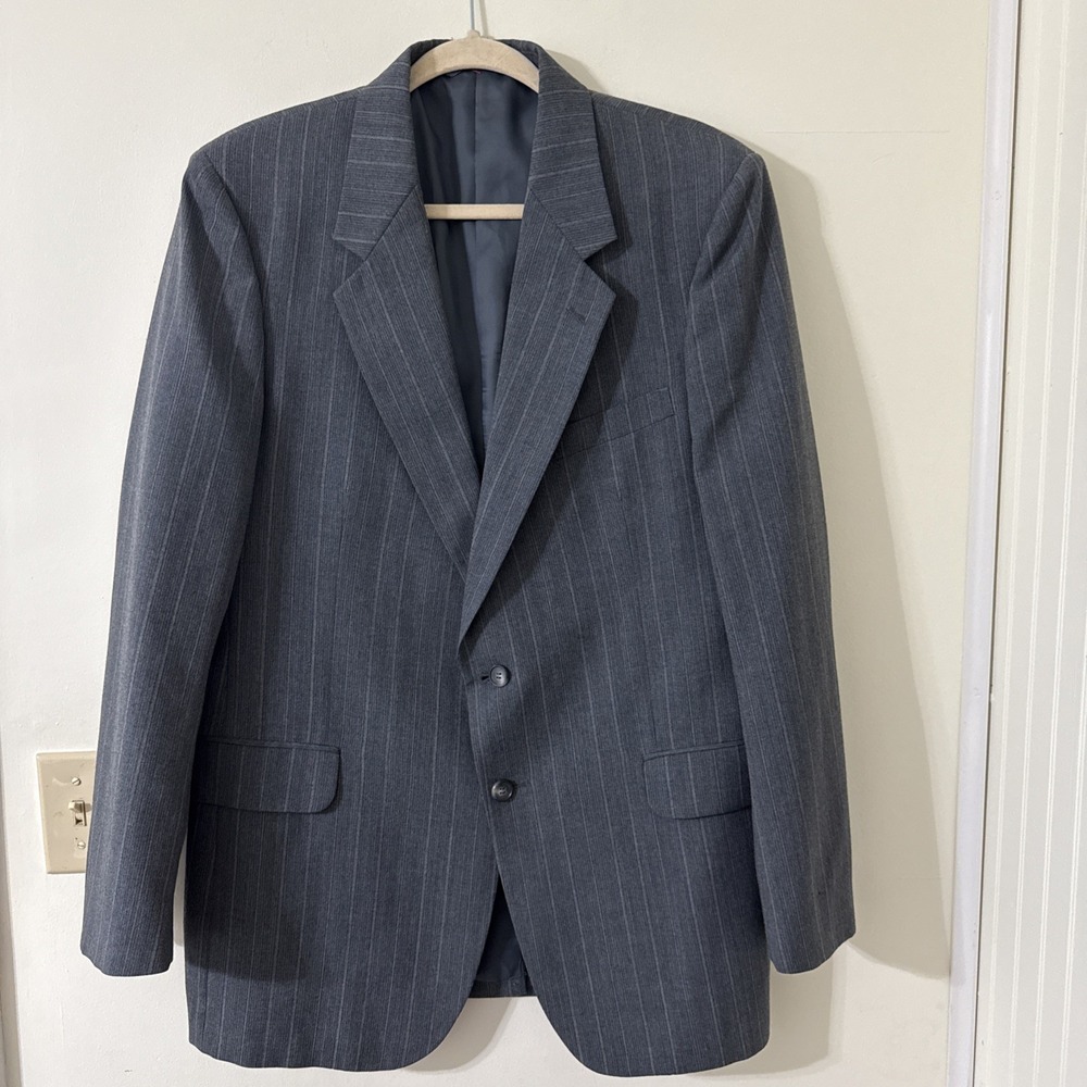 Austin Manor Gray Sport Coat Men's Size 42L